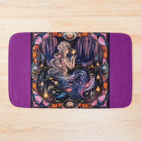 Item preview, The Celestial Mermaid - Guardian of the Cosmic Star designed and sold by Natalia-Vlad.