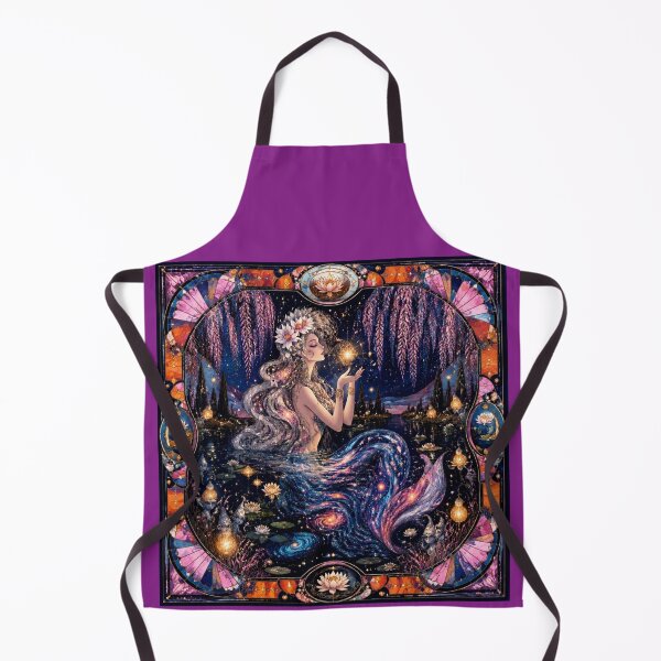 Item preview, The Celestial Mermaid - Guardian of the Cosmic Star designed and sold by Natalia-Vlad.
