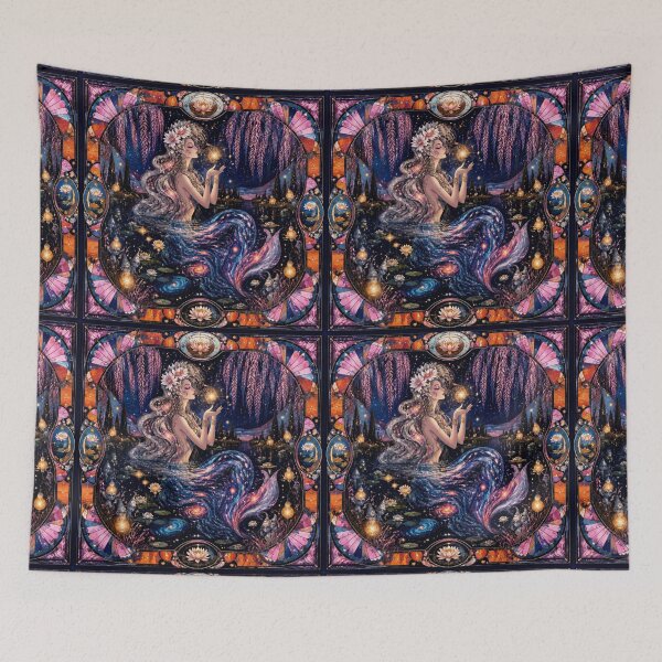 Item preview, The Celestial Mermaid - Guardian of the Cosmic Star designed and sold by Natalia-Vlad.