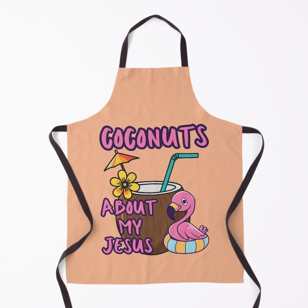 Item preview, Coconuts About Jesus Love Co Co Nuts Tropical Drink Flamingo Beach Summer designed and sold by Forevermore.
