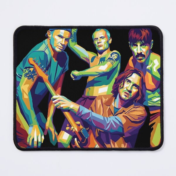 Item preview, Red Hot Chili Peppers Pop Art designed and sold by fiverofthebox.