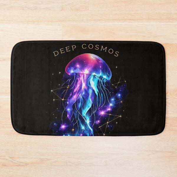 Item preview, Bioluminescent Cosmic Jellyfish Space Nebula Galaxy Art designed and sold by EXATEES  ⭐⭐⭐⭐⭐.