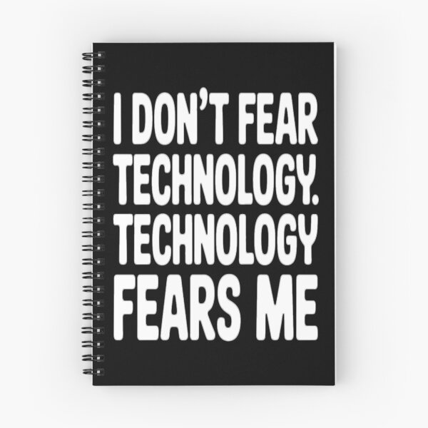 Item preview, Senior Citizen Humor I Don’t Fear Technology. Technology Fears Me designed and sold by fantasticdesign.