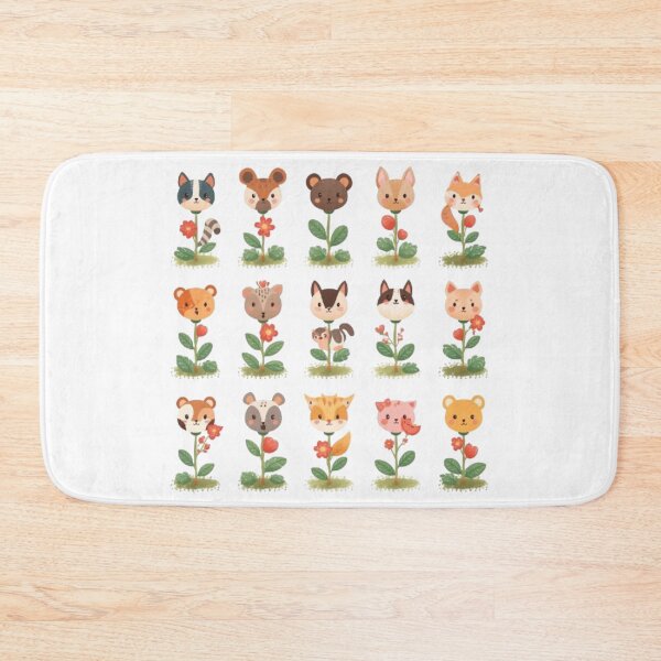 Item preview, Heart Garden Friends Kawaii Sticker designed and sold by Stylestickers55.