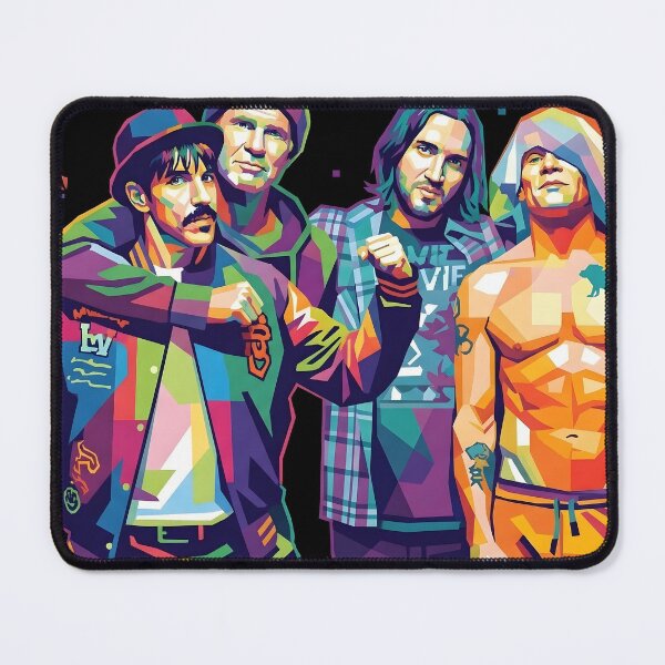 Item preview, Red Hot Chili Peppers Pop Art designed and sold by fiverofthebox.