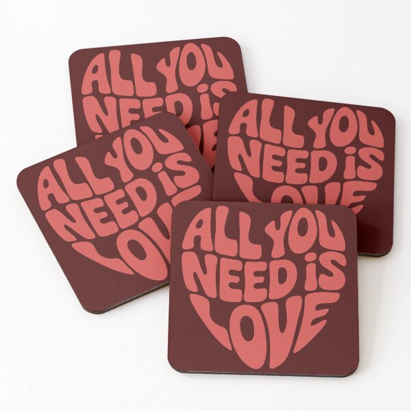 Item preview, Groovy Retro All You Need Is Love designed and sold by luffy2374.