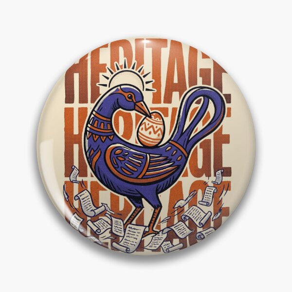 Item preview, Retro Pop Art Sankofa Bird African Heritage designed and sold by DuckOddity.