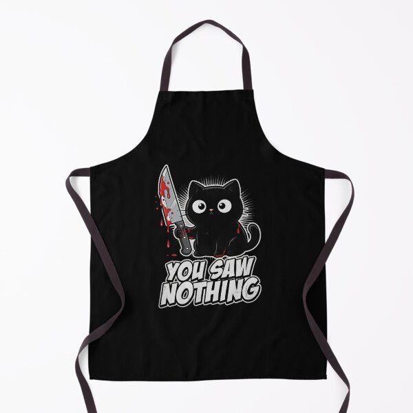 Item preview, You Saw Nothing Bloody Black Cat designed and sold by TshirtsOnline-.