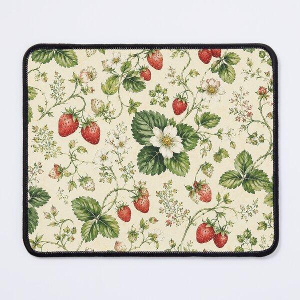 Item preview, Vintage Strawberry Botanical Phone Case for Girls | Cottagecore Strawberry Field Journal for Students | Strawberry Pattern Blanket for Mom | Farmhouse Berry Tote Bag for Teachers designed and sold by VivaFy.