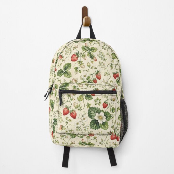 Item preview, Vintage Strawberry Botanical Phone Case for Girls | Cottagecore Strawberry Field Journal for Students | Strawberry Pattern Blanket for Mom | Farmhouse Berry Tote Bag for Teachers designed and sold by VivaFy.