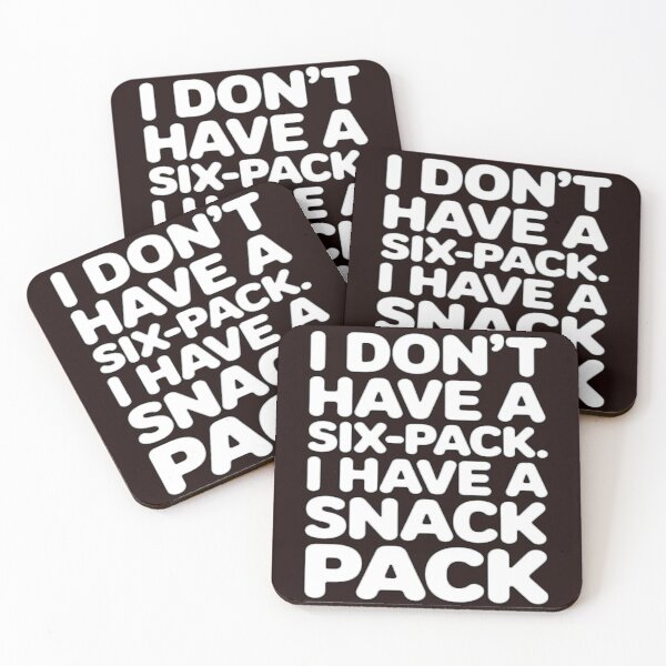 Item preview, Senior Citizen Humor I Don’t Have A Six-Pack. I Have A Snack Pack designed and sold by fantasticdesign.