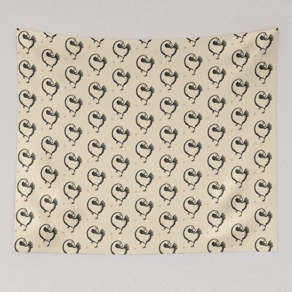 Item preview, Minimalist Sankofa Bird Art Print - Japanese Woodblock Style designed and sold by DuckOddity.