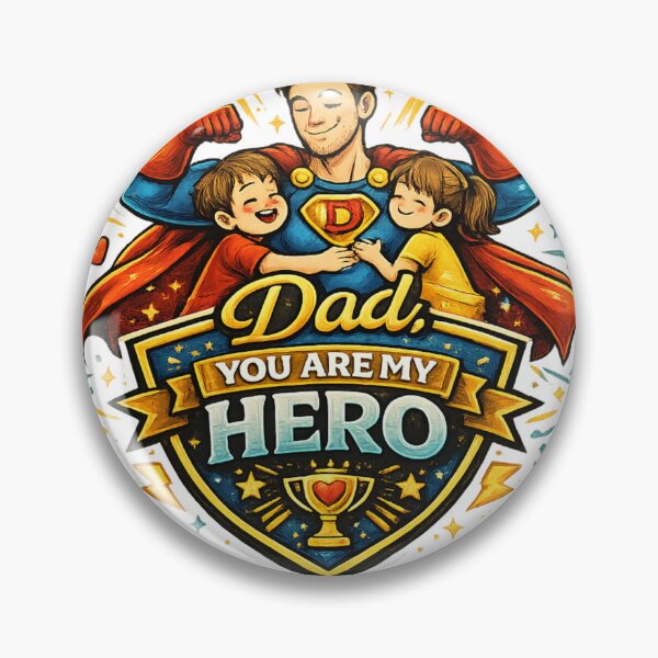Item preview, Dad You Are My Hero | Super Dad Father's Day Gift Design | Hero Dad T-Shirt designed and sold by MimiSabu.
