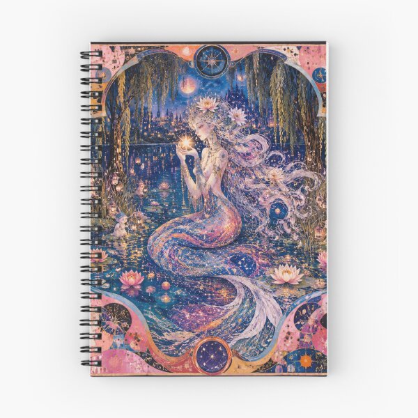 Item preview, The Celestial Mermaid - Guardian of the Cosmic Star designed and sold by Natalia-Vlad.