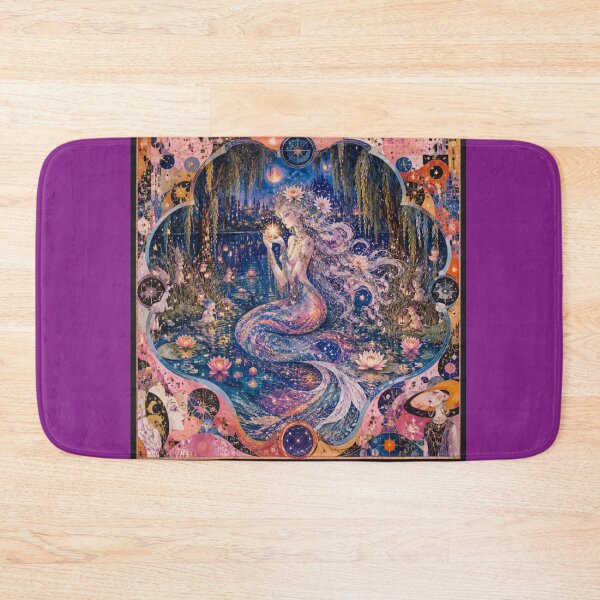 Item preview, The Celestial Mermaid - Guardian of the Cosmic Star designed and sold by Natalia-Vlad.