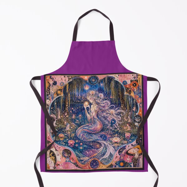 Item preview, The Celestial Mermaid - Guardian of the Cosmic Star designed and sold by Natalia-Vlad.