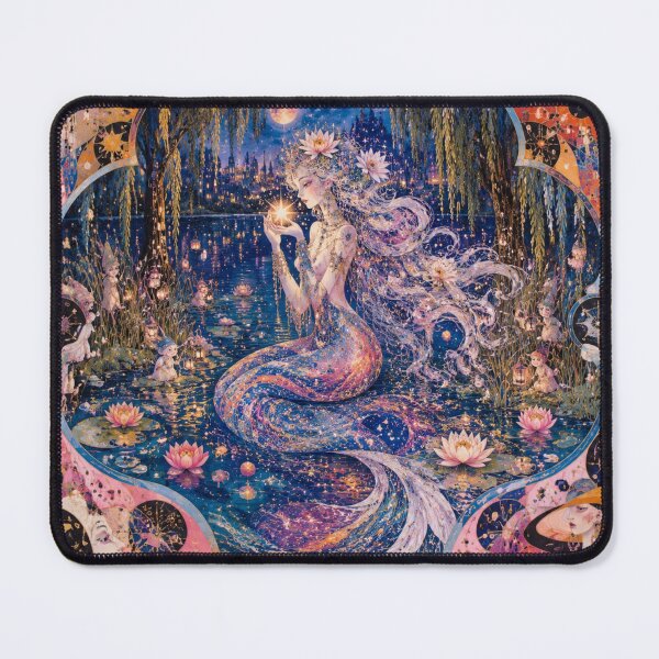 Item preview, The Celestial Mermaid - Guardian of the Cosmic Star designed and sold by Natalia-Vlad.