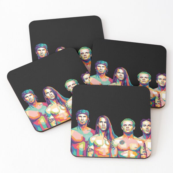 Item preview, Red Hot Chili Peppers Pop Art designed and sold by fiverofthebox.