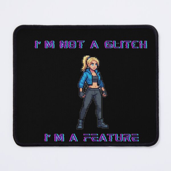 Item preview, 16-Bit Retro Gaming I'm Not A Glitch I'm A Feature designed and sold by RamjoVerse.