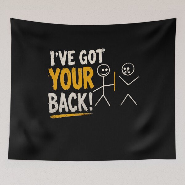 Item preview, I've Got Your Back! Friendship Loyalty Supporter Ally designed and sold by HumansStuck12.