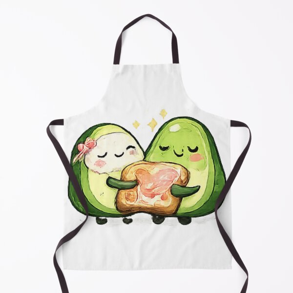 Item preview, Cute Avocado Toast Couple designed and sold by Northline Creative.