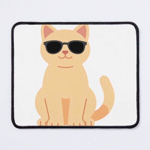 Item preview, Cool Cat Wearing Sunglasses Illustration designed and sold by DailyDoodlesBySumbul.