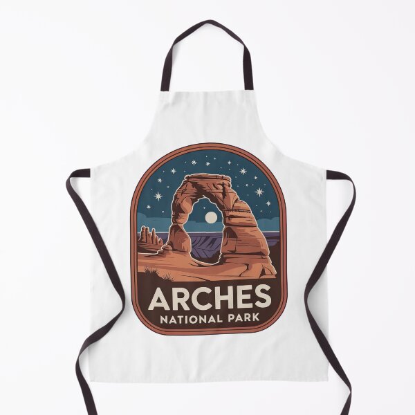 Item preview, Arches National Park Vintage Travel Badge designed and sold by Teelogic.