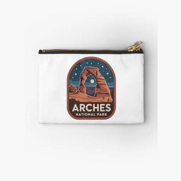 Item preview, Arches National Park Vintage Travel Badge designed and sold by Teelogic.