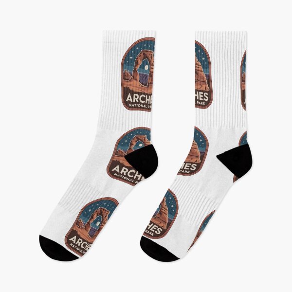 Item preview, Arches National Park Vintage Travel Badge designed and sold by Teelogic.