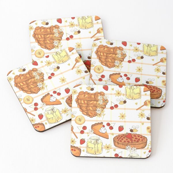 Item preview, Cozy cottage core honey and fruit pie picnic designed and sold by Luv4tete.