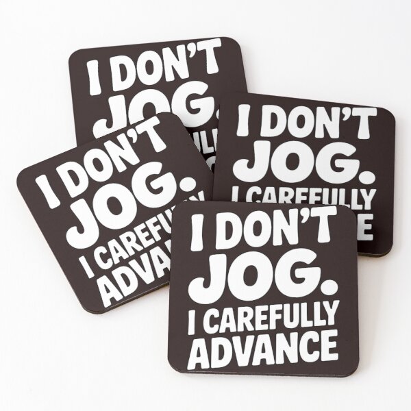 Item preview, Senior Citizen Humor  I Don’t Jog. I Carefully Advance designed and sold by fantasticdesign.