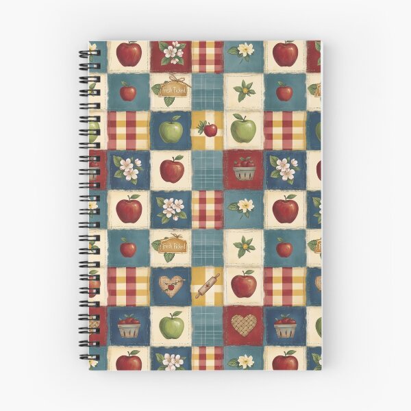 Item preview, Cottage core apple quilt pattern  designed and sold by Luv4tete.