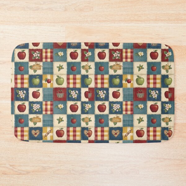 Item preview, Cottage core apple quilt pattern  designed and sold by Luv4tete.