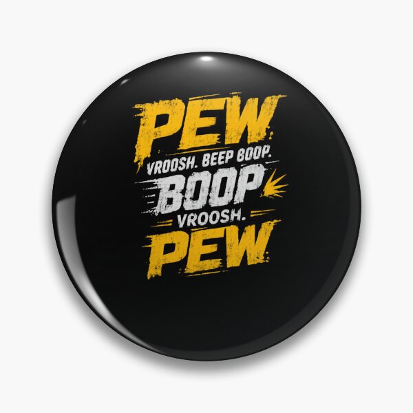 Item preview, Pew Vroosh Beep Boop Boop Vroosh Pew Sci-fi Robot Gaming Sound Effects designed and sold by HumansStuck12.