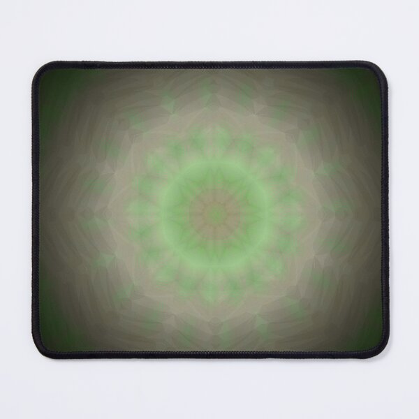 Item preview, Gentle Green Mandala Radiance Sacred Geometry designed and sold by IntelliMindDesigns.