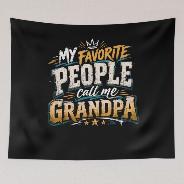 Item preview, My Favorite People Call Me Grandpa Grandfather Family Gift designed and sold by HumansStuck12.