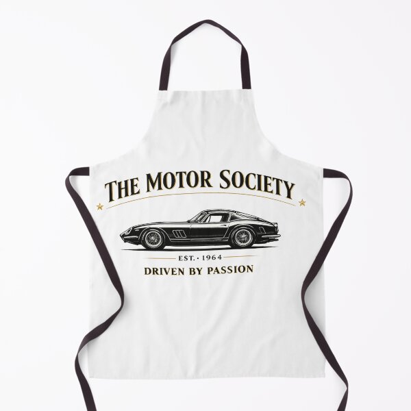 Item preview, The Motor Society – Luxury Vintage Car Club Design | 1960s Grand Touring Automotive Art designed and sold by Ivory Code.