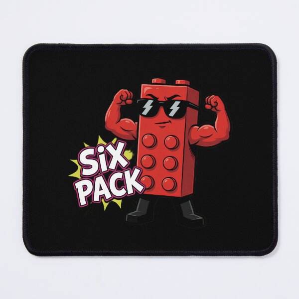 Item preview, Muscular Red Brick Six Pack Flex designed and sold by TshirtsOnline-.