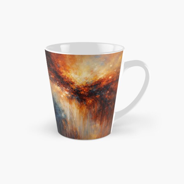 Item preview, Fiery Horizon Abstract Expressionist Art Print designed and sold by Joey Santiago.