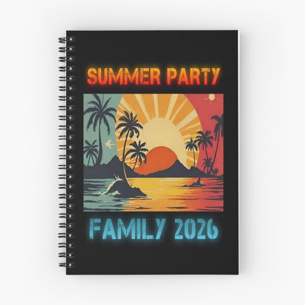 Item preview, For the pleasure of family memory summer holidays this year SUMMER PARTY FAMILY 2026. designed and sold by Giulivo Store Graphic.