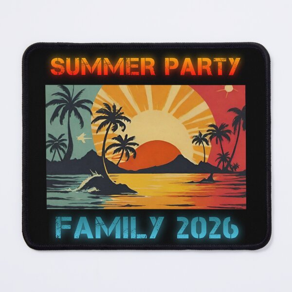 Item preview, For the pleasure of family memory summer holidays this year SUMMER PARTY FAMILY 2026. designed and sold by Giulivo Store Graphic.