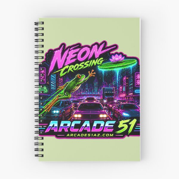 Item preview, Arcade 51: Neon Crossing designed and sold by Arcade51az.