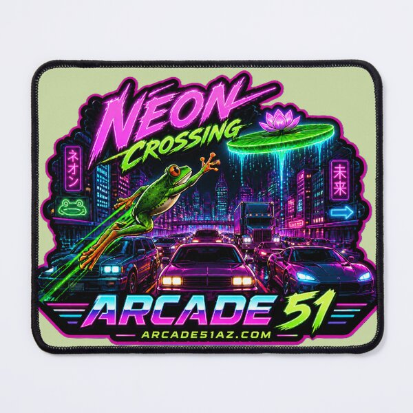 Item preview, Arcade 51: Neon Crossing designed and sold by Arcade51az.