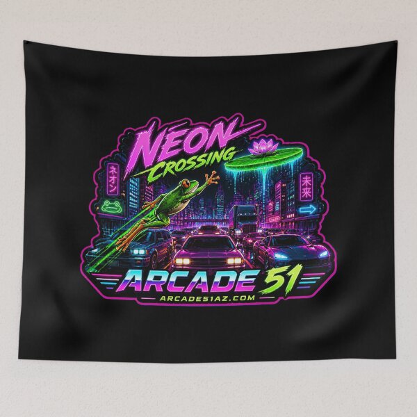 Item preview, Arcade 51: Neon Crossing designed and sold by Arcade51az.