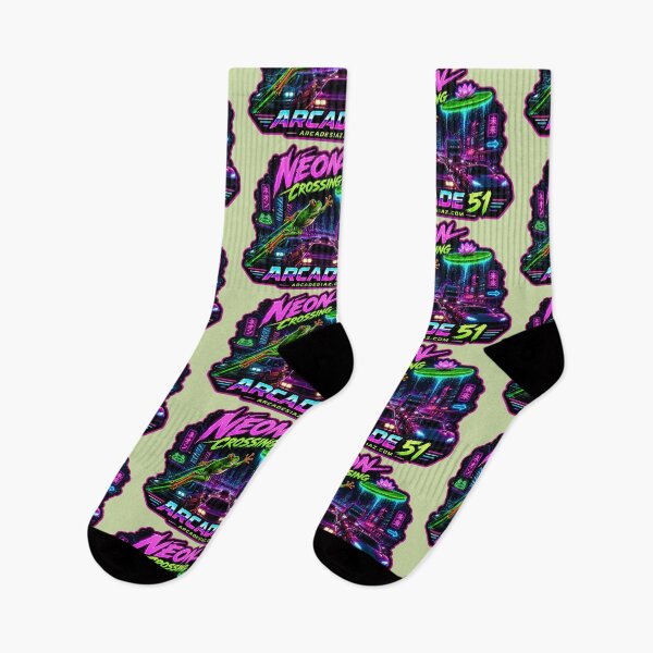 Item preview, Arcade 51: Neon Crossing designed and sold by Arcade51az.