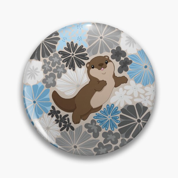 Item preview, Otter - Demiboy Flag PRINT designed and sold by HannahReeStudio.