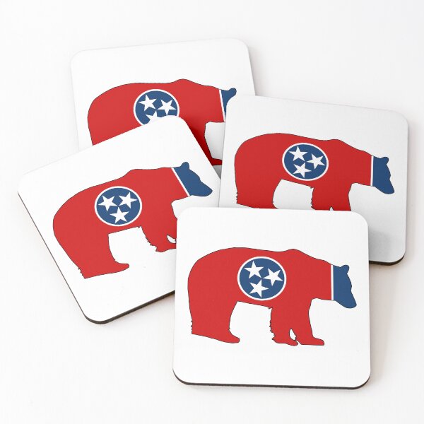 Item preview, Tennessee Flag Bear designed and sold by Esskay Designs.