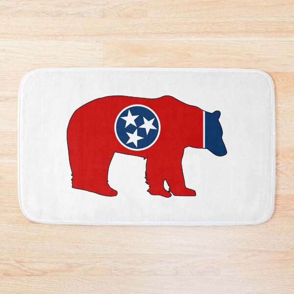 Item preview, Tennessee Flag Bear designed and sold by Esskay Designs.