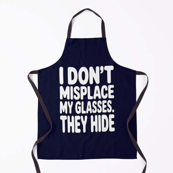 Item preview, Senior Citizen Humor I Don’t Misplace My Glasses. They Hide designed and sold by fantasticdesign.
