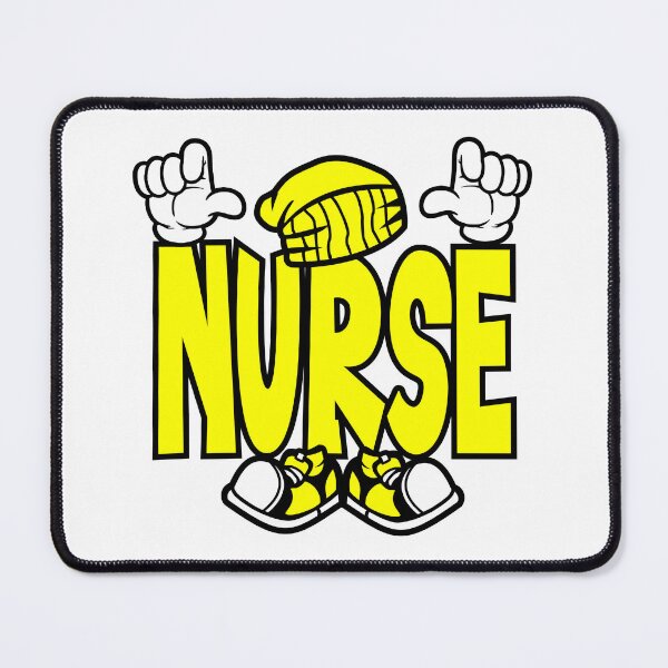 Item preview, Nurse - WORK Cartoon Character Bold Retro designed and sold by NFTWords.